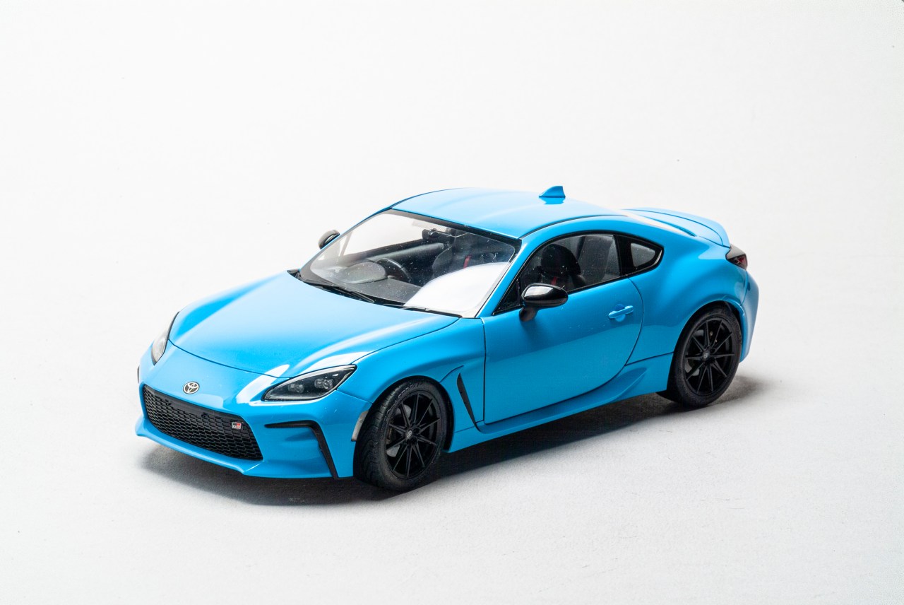 Tamiya 1/24 scale Toyota GR 86 plastic model kit review