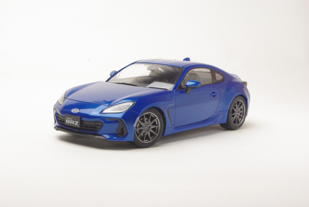 Tamiya 1/24 scale Subaru BRZ ZD8 plastic model kit review