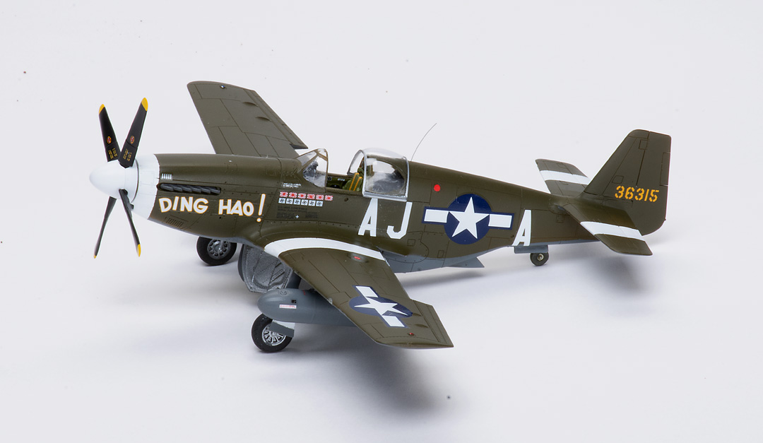 Arma Hobby 1/72 scale P-51B/C Mustang plastic model kit review