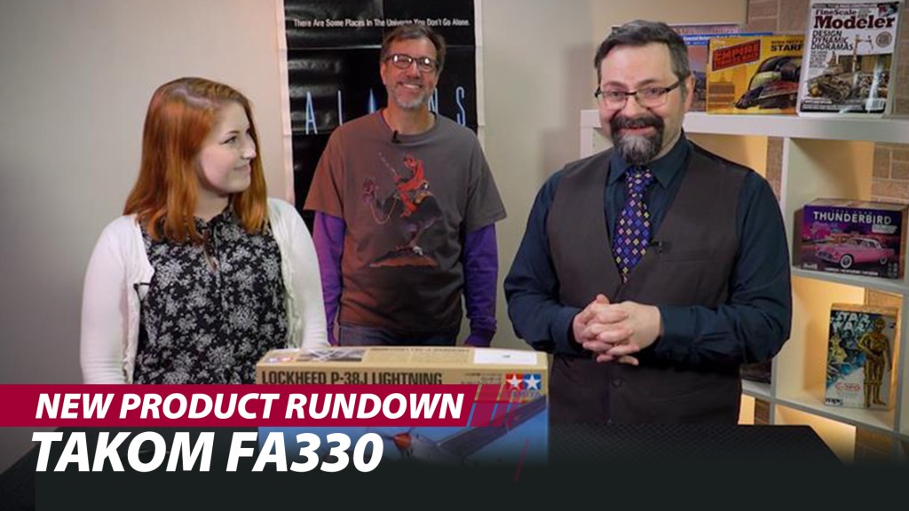 FineScale Modeler unboxes the Takom Fa330, Trumpeter THAAD, and Tamiya Lightning!