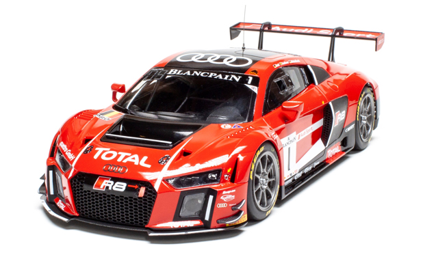NuNu Models 1/24 scale Audi R8 LMS GT3 Spa 24 Hours 2015 expanded plastic model kit review