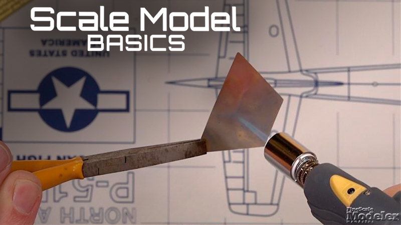 Scale Model Basics: Annealing photo-etched metal