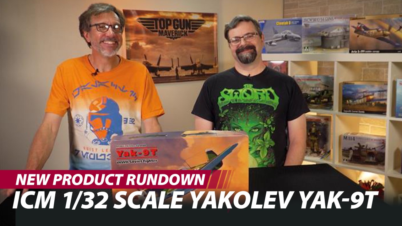 FineScale Modeler unboxes the ICM Yak-9T, the Arma Hobby F-6C Mustang, the AMT Meyers Manx, and more