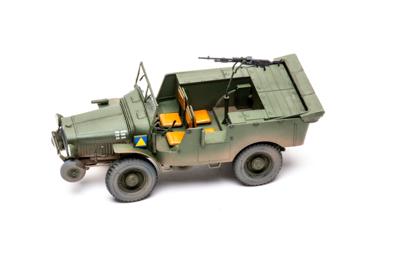 ICM 1/35 scale Laffly V15T plastic model kit review