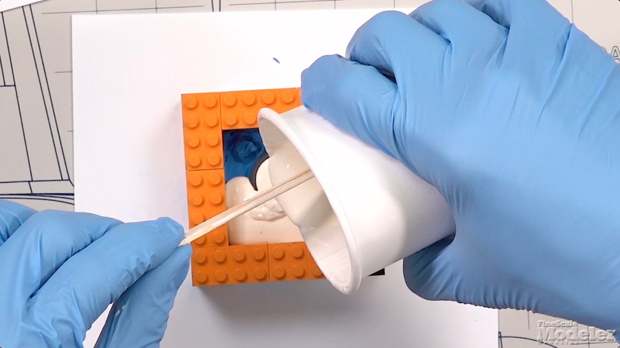 Scale Model Basics: Making RTV molds