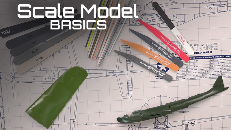 Scale Model Basics: How to Sand a Plastic Model Kit