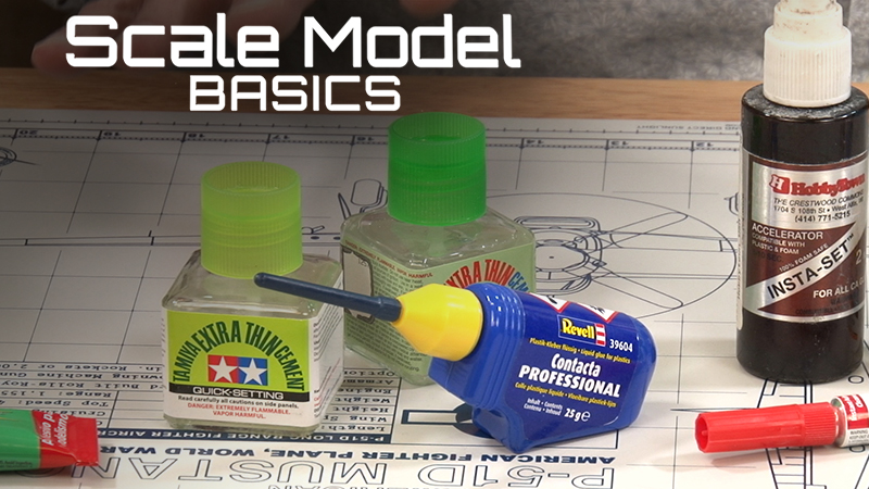 Scale Model Basics: How to glue plastic scale models