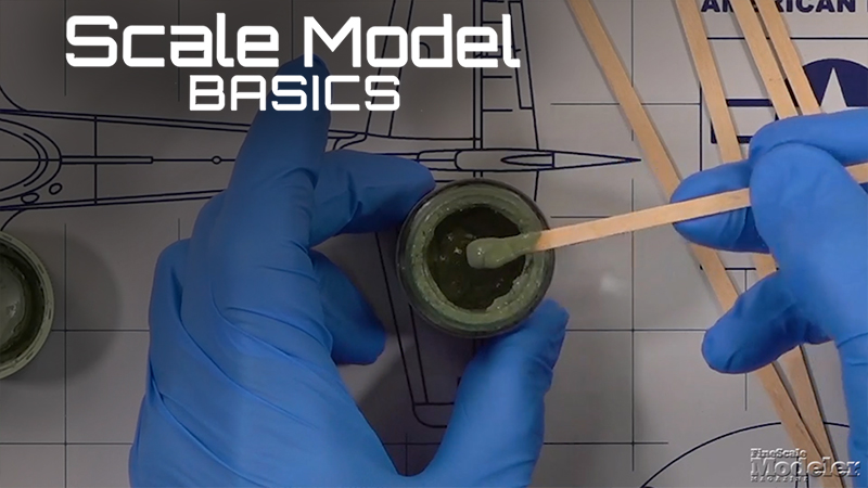 Scale Model Basics: Prepping paint for scale models