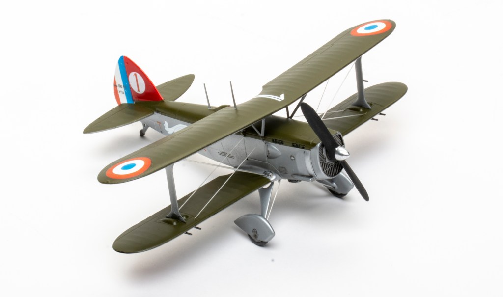 Azur-FrRom 1/72 scale SPAD 510 (7 ème Escadre) plastic model kit review
