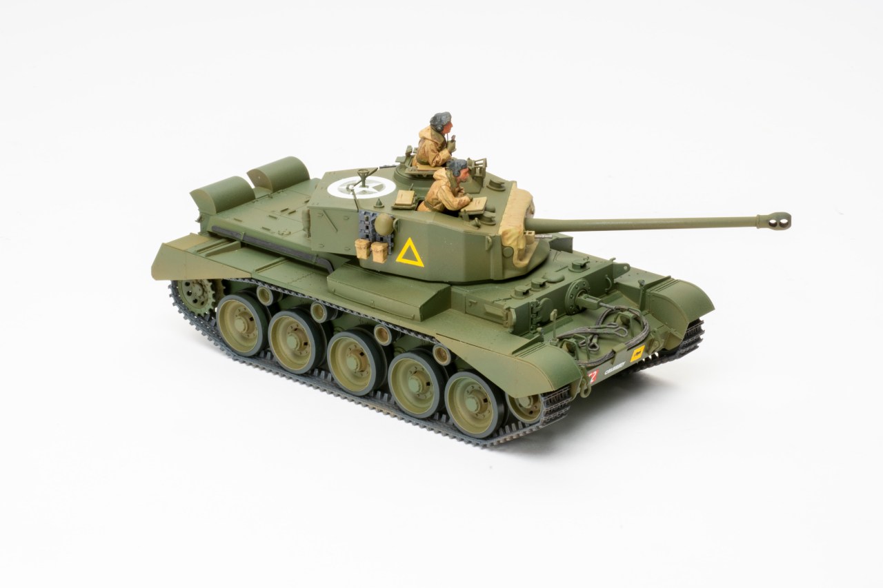 Tamiya 1/35 scale A34 Comet plastic model kit review