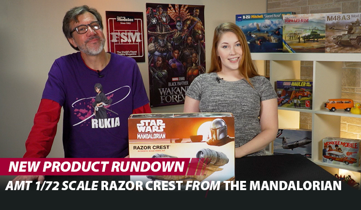 FineScale Modeler unboxes the AMT Razor Crest, AK Toyota pickup, ICM Beaufort, and more!