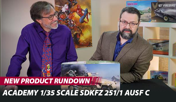 FineScale Modeler unboxes the Kinetic F-16s, Academy German Halftrack, and more