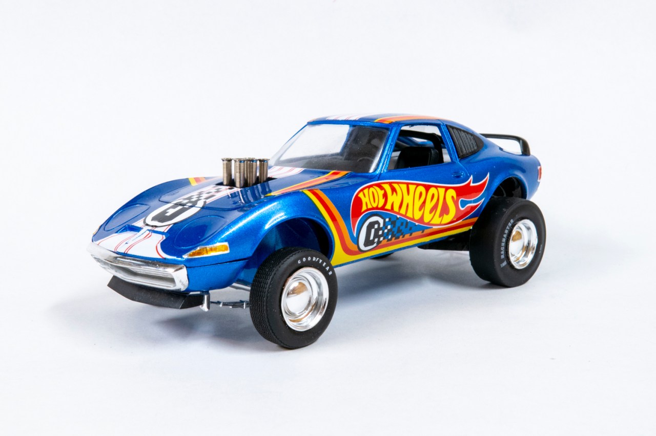 AMT 1/25 scale Hot Wheels Opel GT plastic model kit review