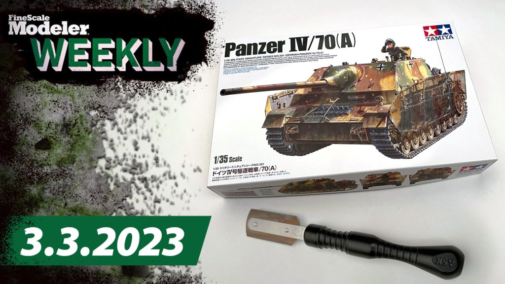 FineScale Modeler unboxes new kits, discusses razor saws, and talks about changes to videos