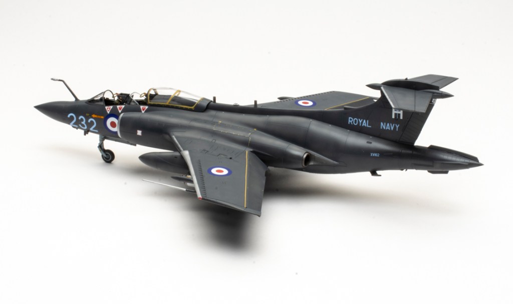 Airfix 1/48 scale Blackburn Buccaneer S.2C/D plastic model kit review