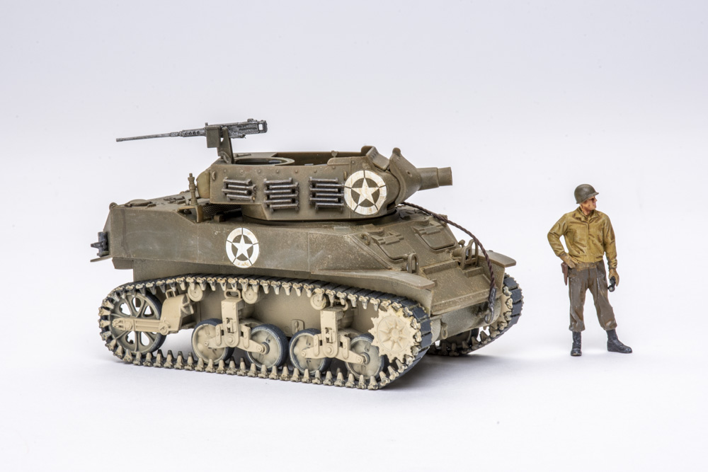 Tamiya 1/48 scale M8 U.S. Howitzer Motor Carriage plastic model