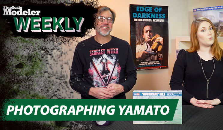 New kits from HobbyBoss & Trumpeter, a look at decal setting solutions, and photographing Yamato