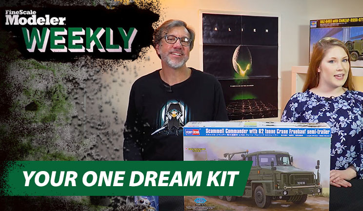 New HobbyBoss and AMT kits, organizing brushes, and your ONE desert island model kit