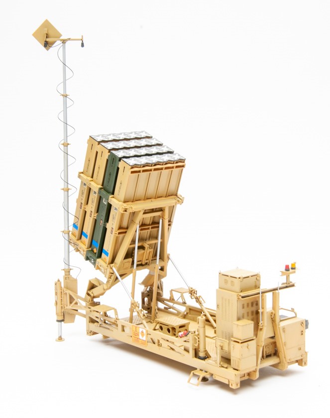 Magic Factory 1/35 scale Iron Dome Air Defense System plastic model kit review