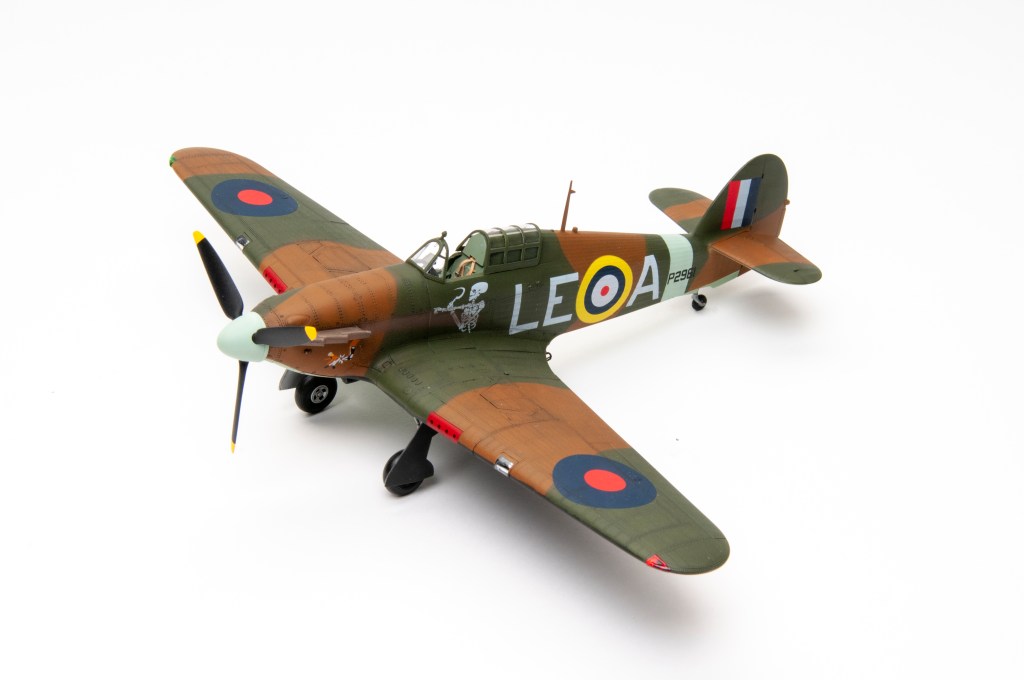HobbyBoss 1/48 scale Hawker Hurricane Mk.I plastic model kit review