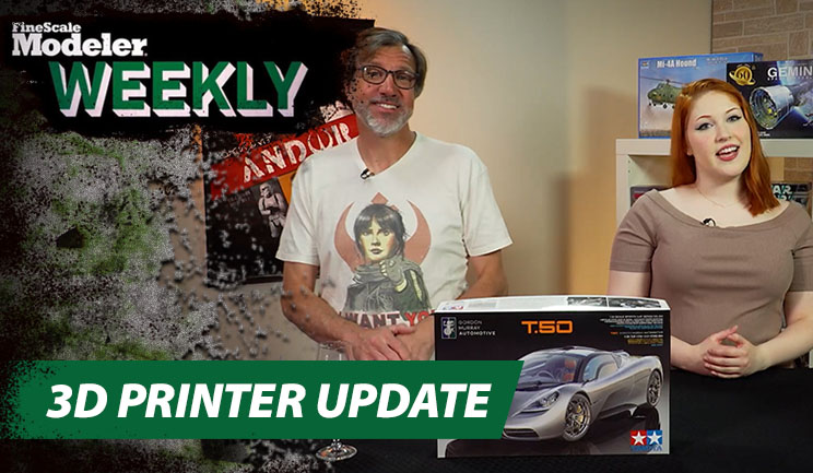 New kits from Tamiya, Arma, Italeri, and ICM, a 3D printing update, and we want your paint-related questions