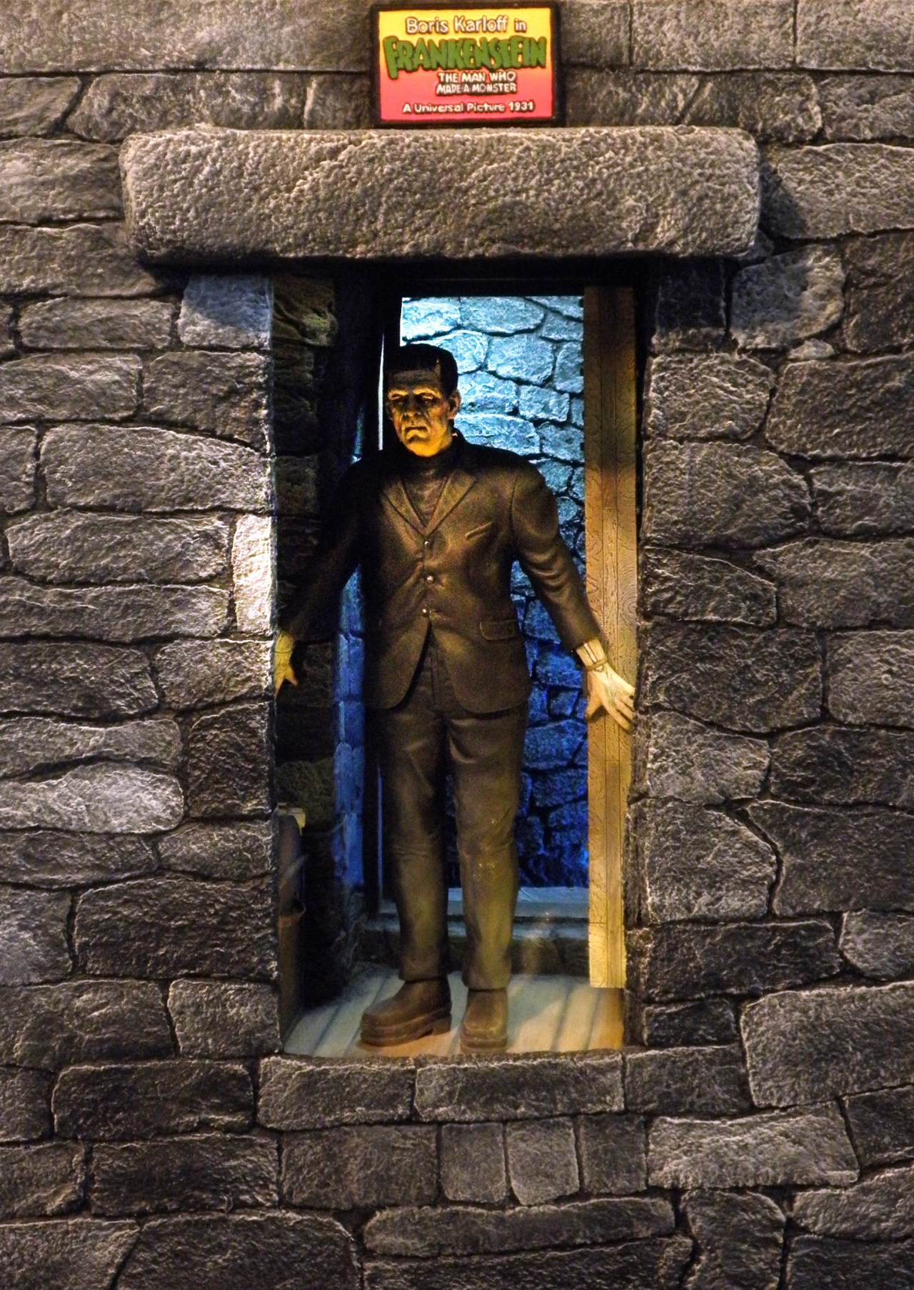 A Frankenstein diorama takes on a life of its own