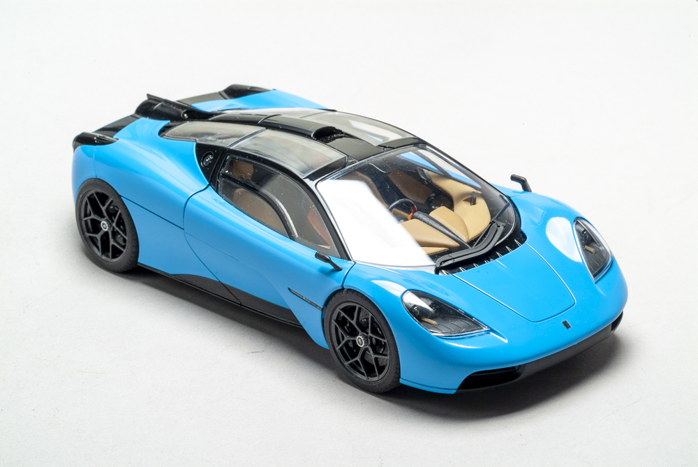 Tamiya 1/24 scale Gordon Murray Automotive T.50 plastic model kit review