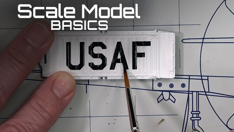Scale Model Basics: Using 2-part decal setting solutions
