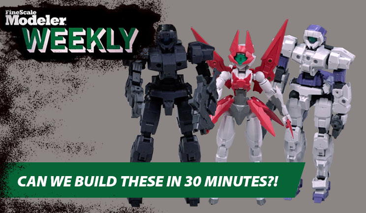 FineScale Modeler unboxes new kits, builds 30 Minutes Missions models, and wraps up BAMM
