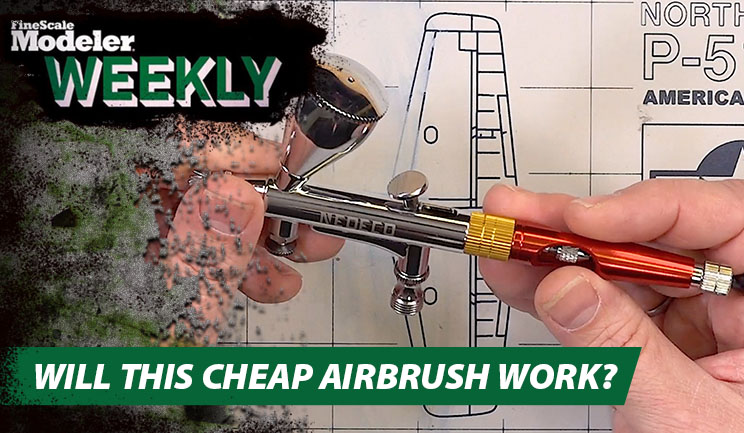 FineScale Modeler unboxes new kits, tries a cheap airbrush, and discusses a Gundam make-and-take