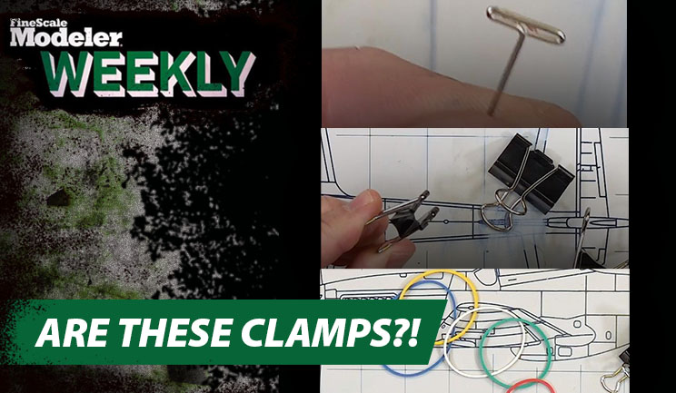 FineScale Modeler unboxes new kits, closes gaps with clamps, and discusses feeling discouraged