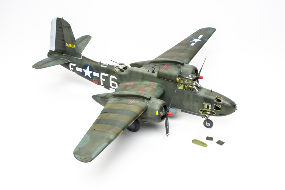 HK Models 1/32 scale A-20G Havoc over Europe plastic model kit