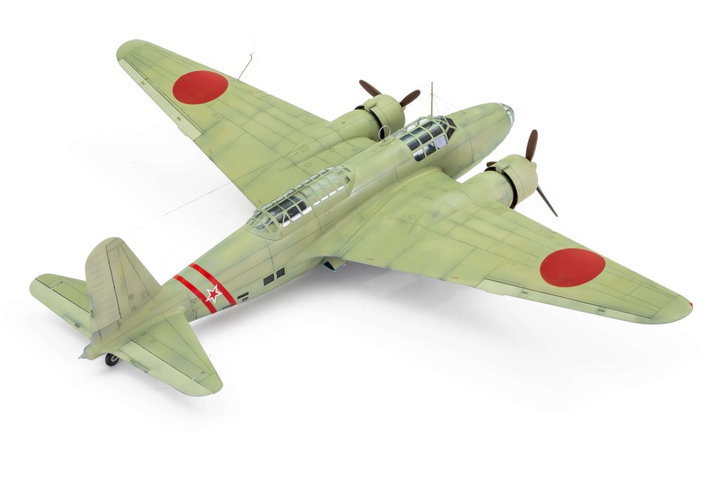 ICM 1/48 scale Mitsubishi Ki-21-1b ‘Sally’ plastic model aircraft review