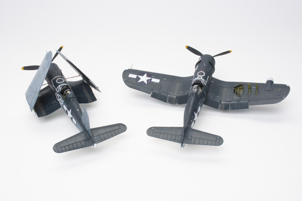 Magic Factory 1/48 scale F4U-1A/2 Corsair Dual Combo plastic model kit review