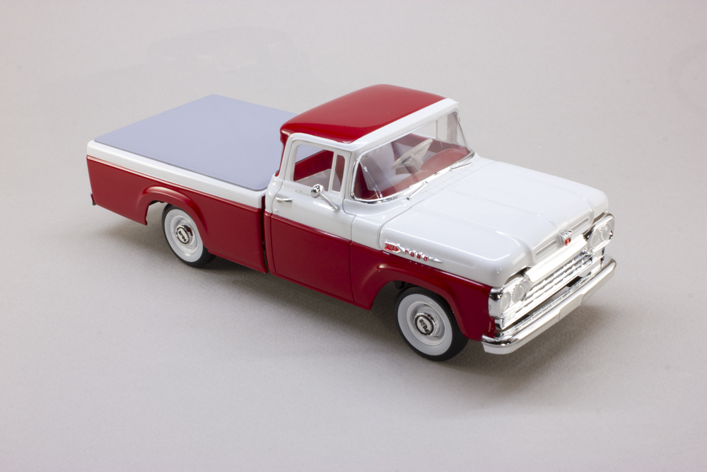 AMT 1/25 scale 1960 Ford F-100 pickup plastic model kit review