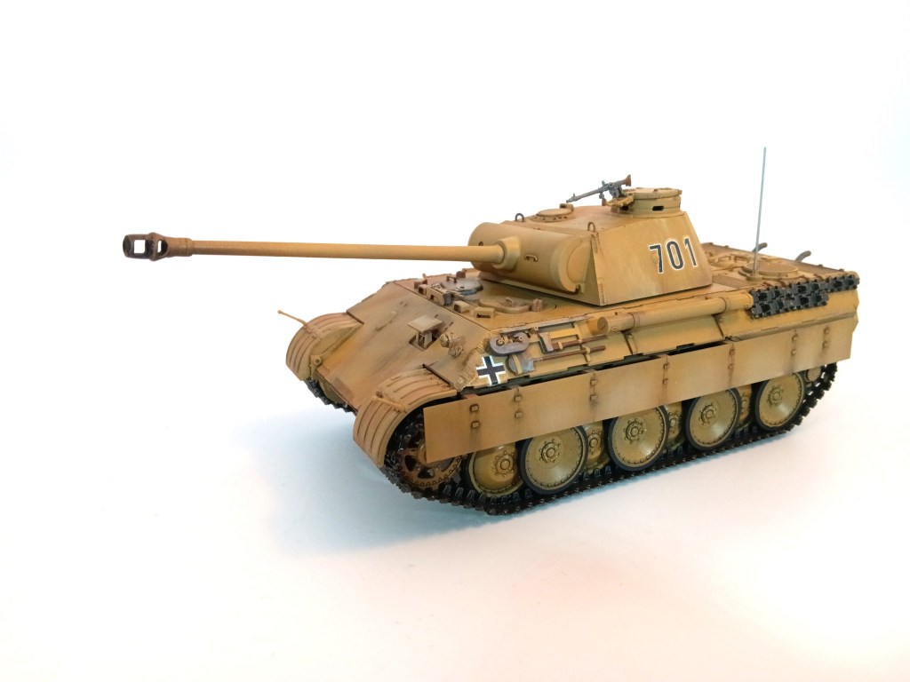 HobbyBoss 1/48 scale German Sd.Kfz.171 Pz.Kpfw.Ausf.A plastic model kit review