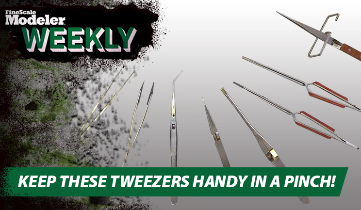 FineScale Modeler unboxes new kits, talks tweezer types, and answers questions and comments