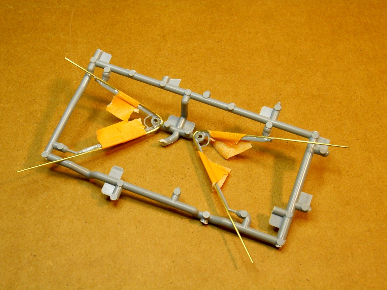 Build stronger landing gear and machine guns on World War I airplane models