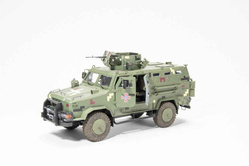 ICM 1/35 scale Kozak-2 plastic model kit review