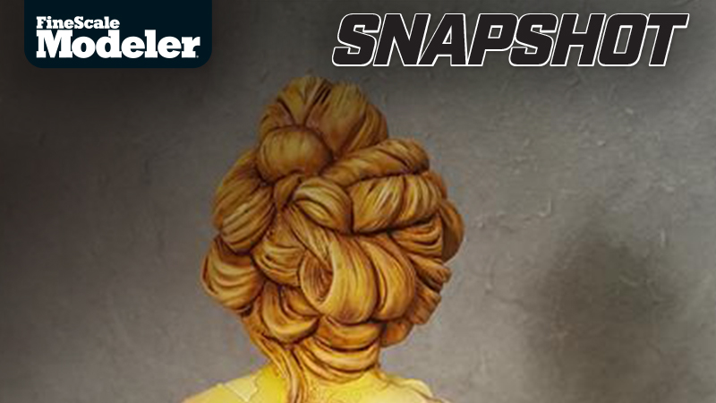 How to paint realistic blonde hair