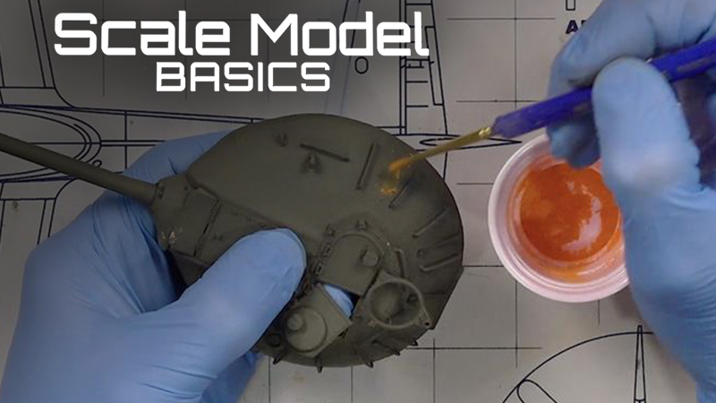 Scale Model Basics: Working with pastels and pigments