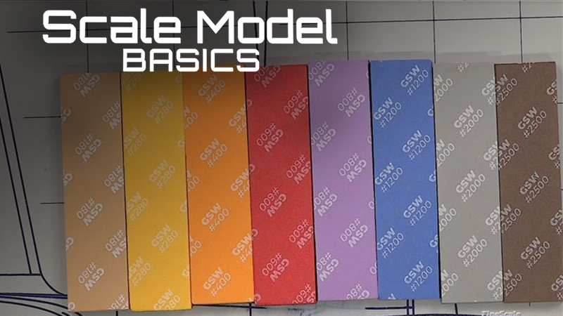 Scale Model Basics: Repair scratches in clear plastic parts