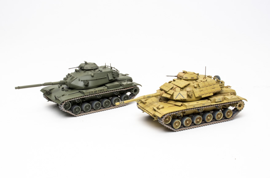 Takom 1/72 scale M60A1 w/ERA and M60A3 1+1 plastic model kit review
