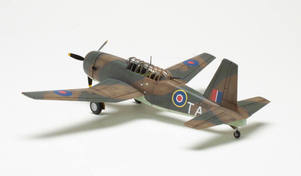 Dora Wings 1/72 scale Vultee Vengeance Mk.I/IA plastic model kit review