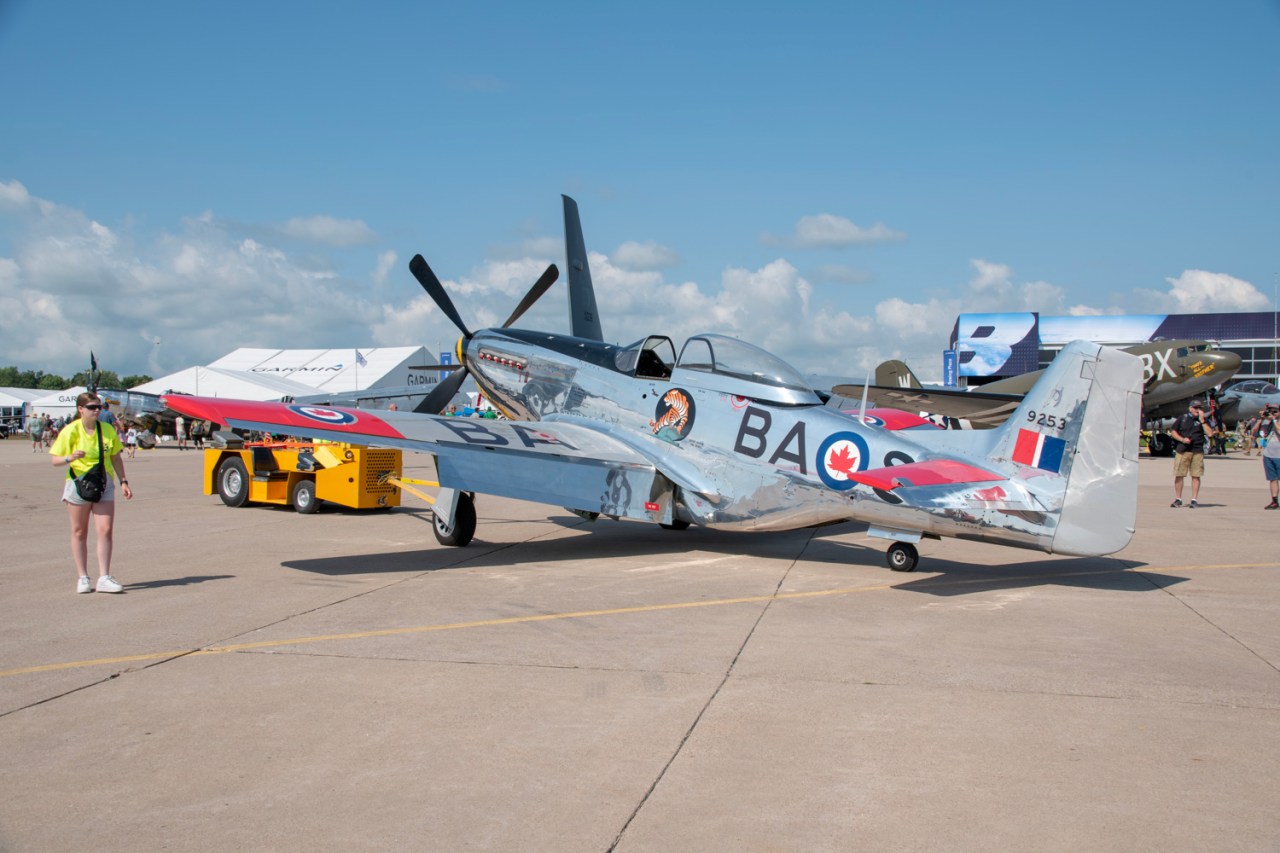 North American Aviation P-51 Mustang Mk.IV walkaround