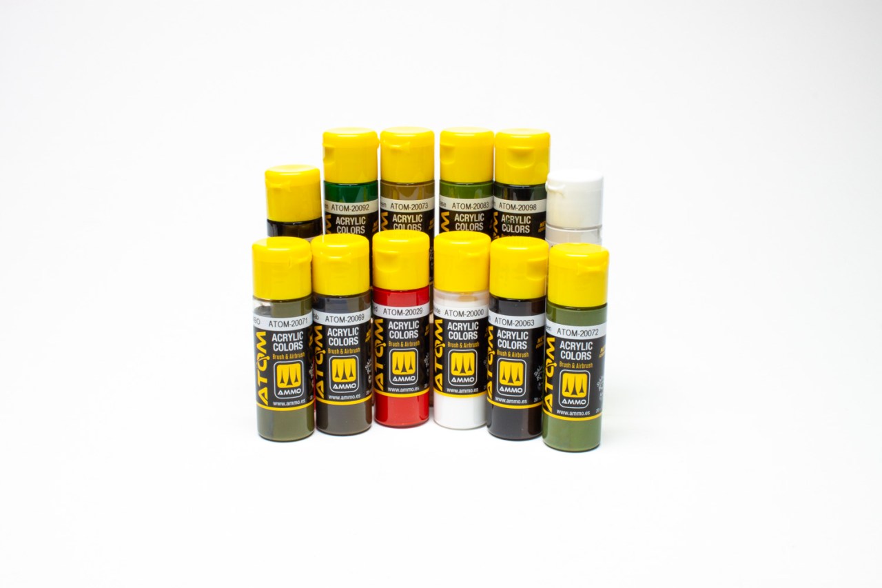 Ammo Atom Paints acrylic scale model paints review