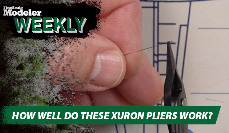 FSM tries out Xuron holding pliers, looks inside kits from Trumpeter and Revell, and Mad City video