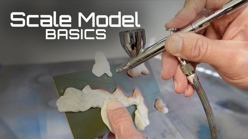 Scale Model Basics: Mask and paint NATO camouflage