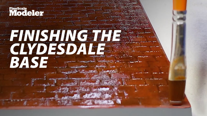 At the Workbench: Finishing the Clydesdale base