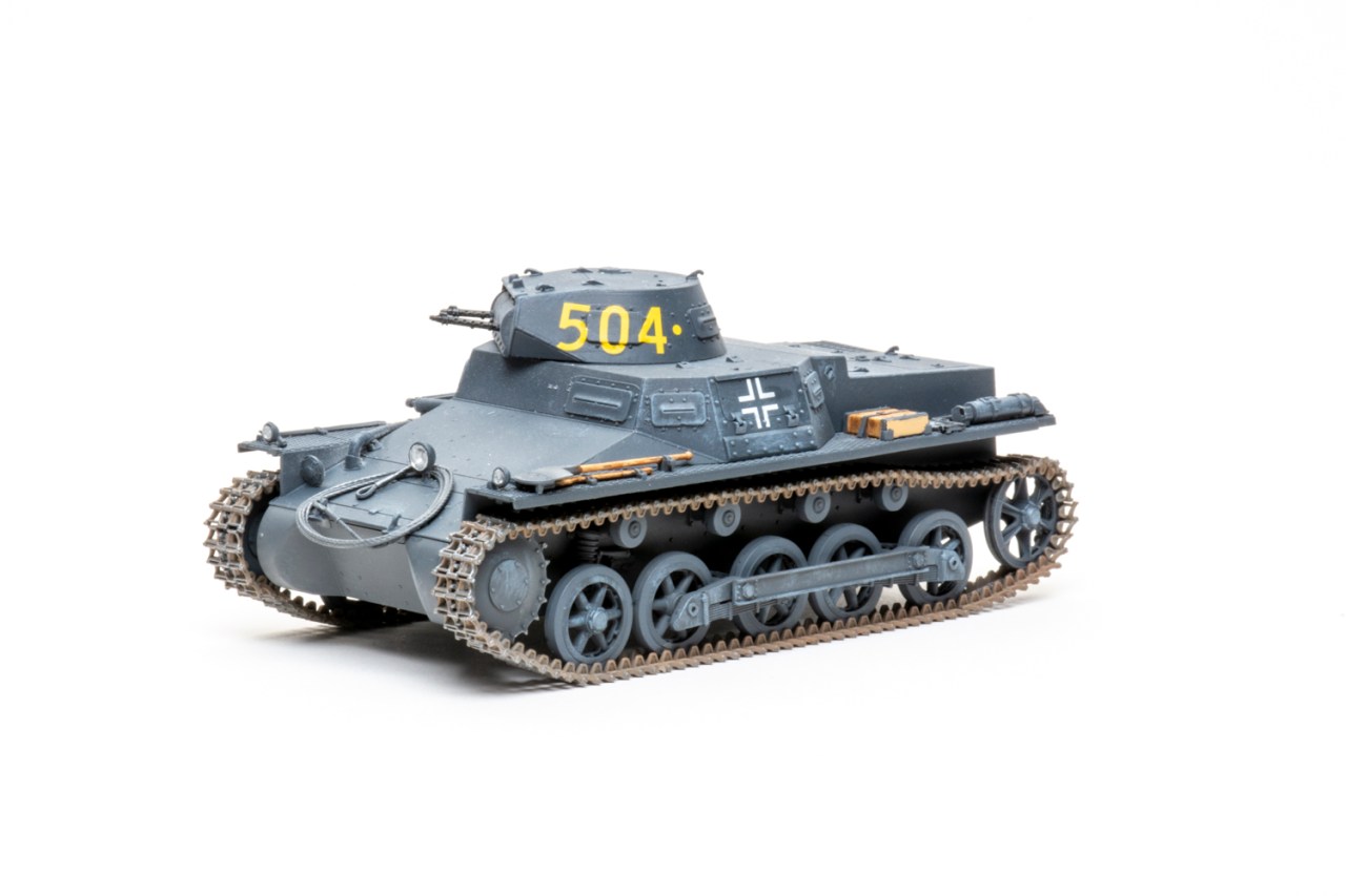 Tamiya 1/35 scale PzKpfw I Ausf B plastic model kit review